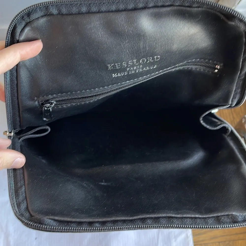 Kesslord Black vintage leather back pack - Image 5