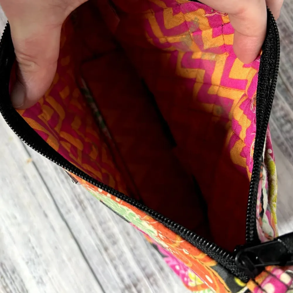 Vera Bradley Ziggy Zinnia Small Crossbody Bag Purse - Image 4