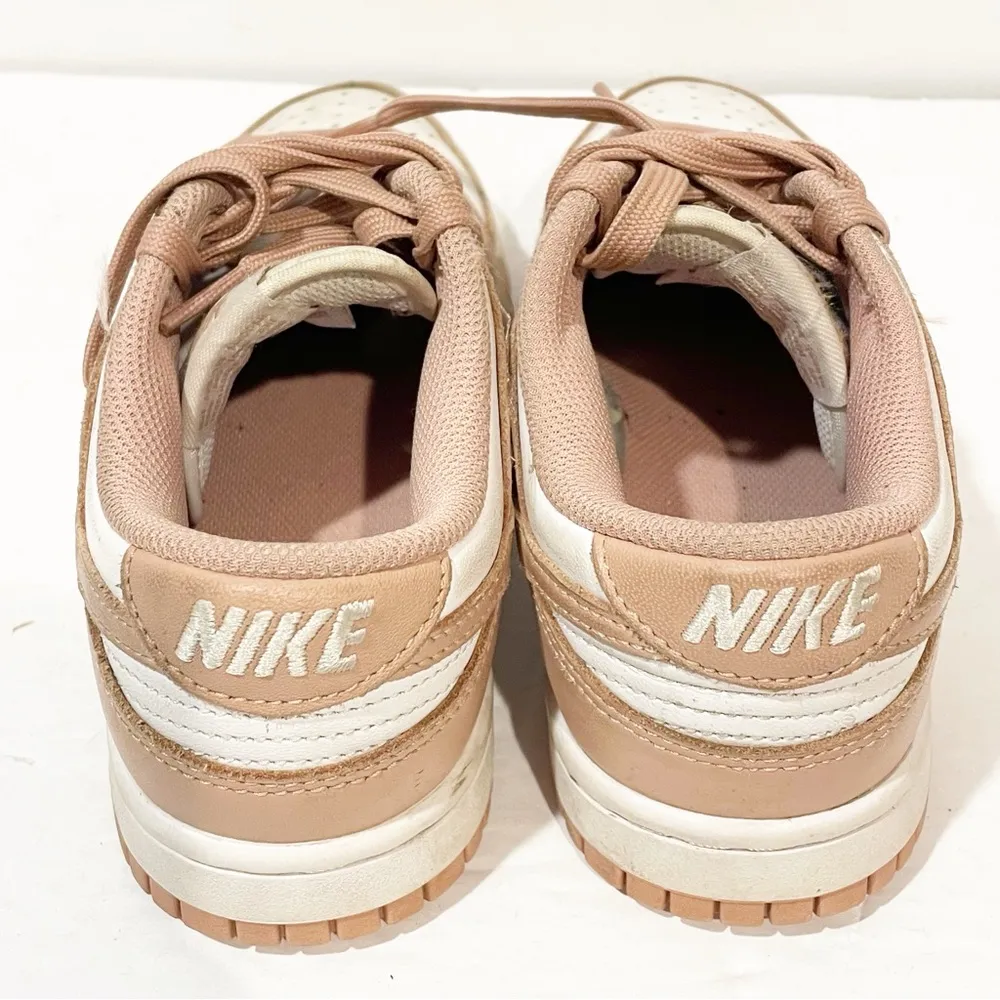 Nike Dunk Size 6 Low Rose Pink Whisper White Low Top Sneaker - Image 4
