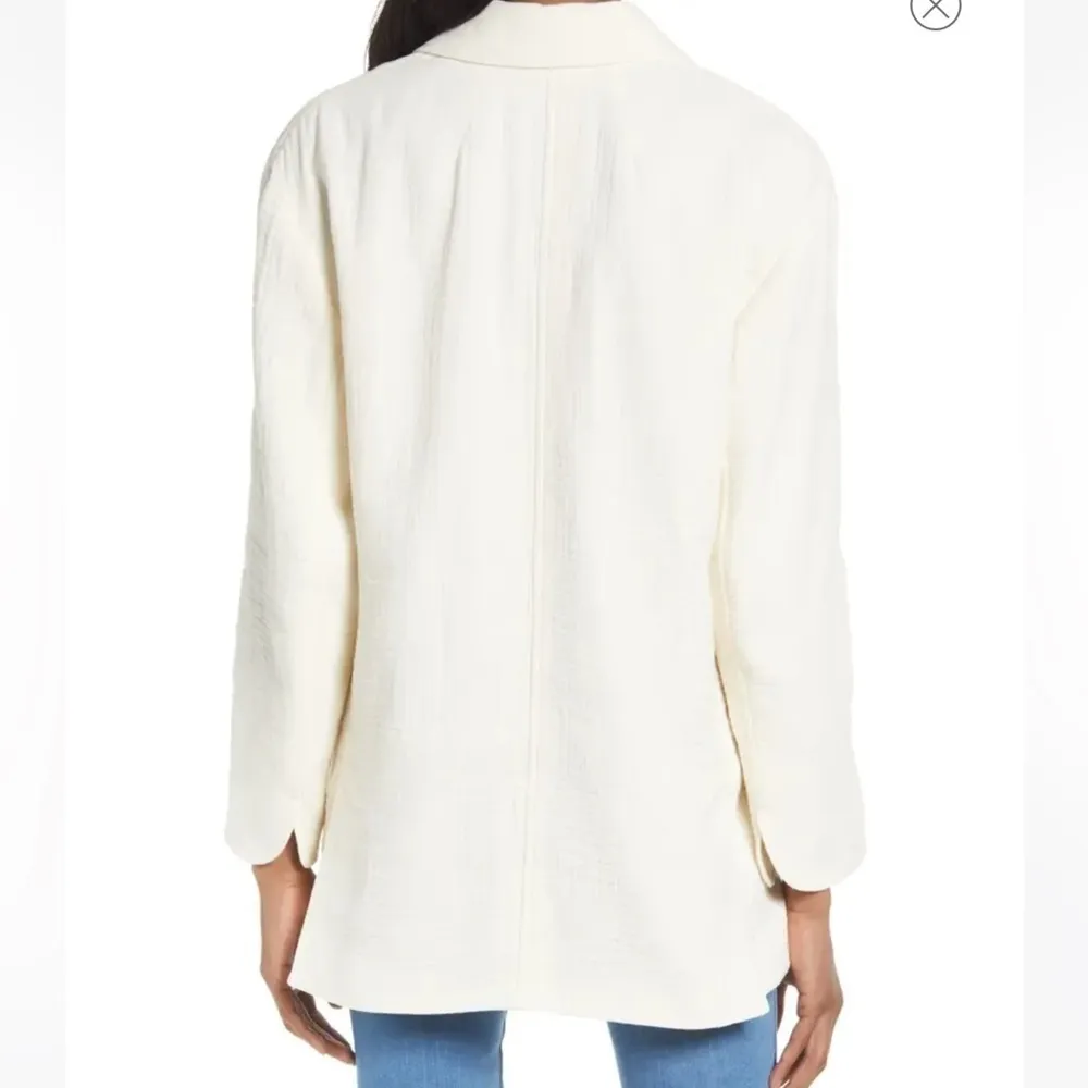 Madewell Larsen Cotton & Linen Oversize Blazer - Image 3