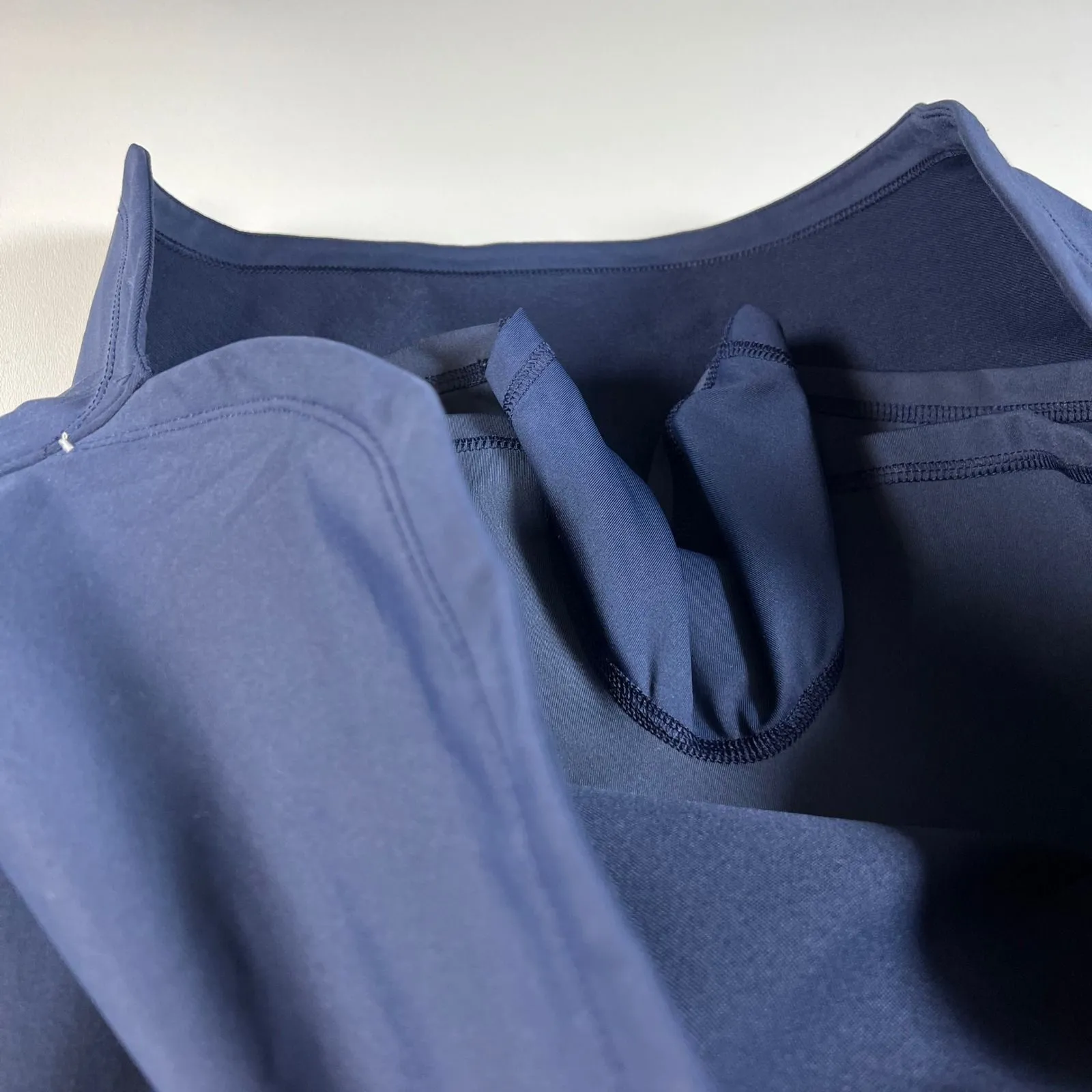 Peter Millar Womens Navy Blue Golf Skort Skirt UPF 50 Sun Protection Size L - Image 4