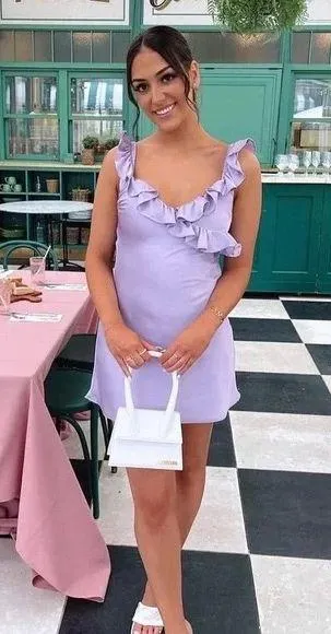 NWT Tink Mini Dress In Orchid - Image 6