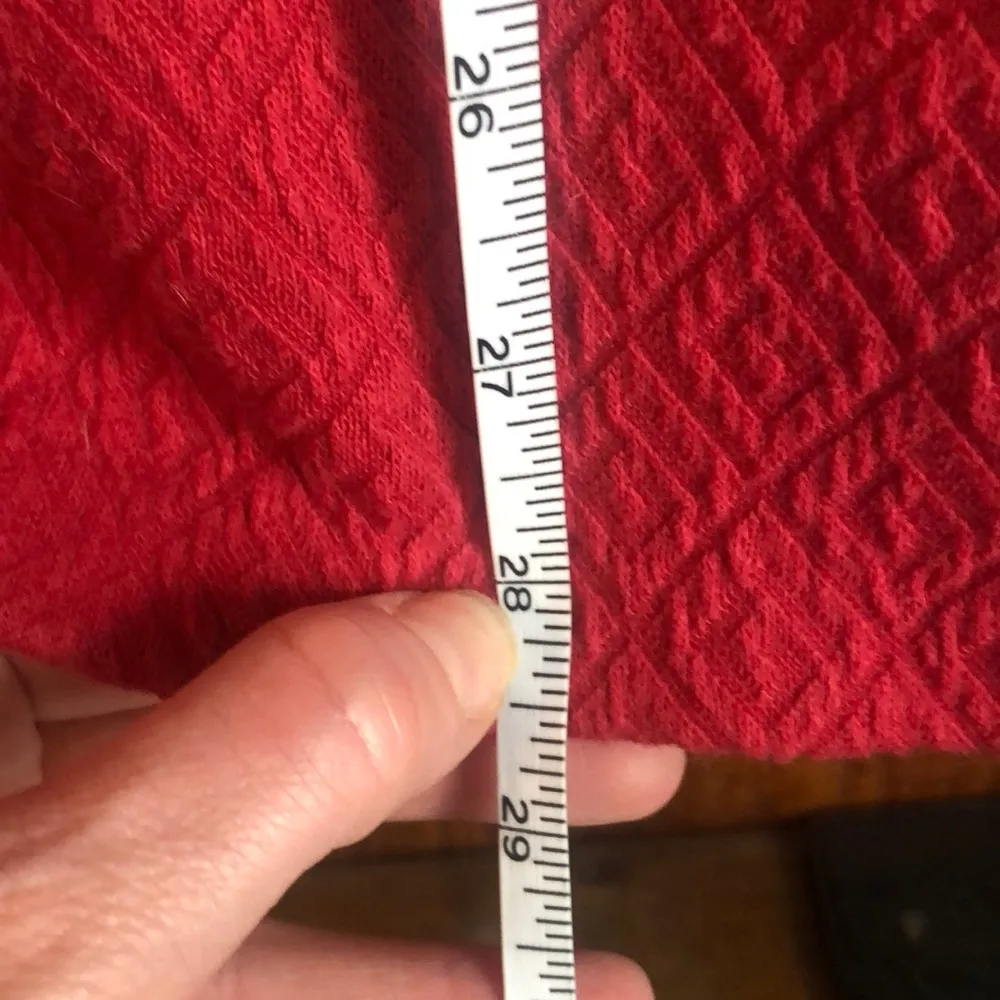 Anthro Maeve Cotton Midi Pencil Skirt Size Medium - Image 3