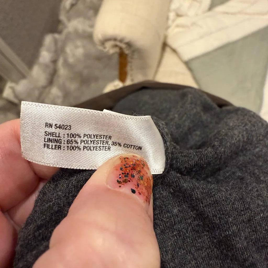 GAP Chocolate Brown Puffer Vest small - Image 5