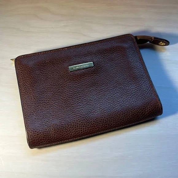 Lancel Zipper Wallet / Pouch / Clutch - Image 9