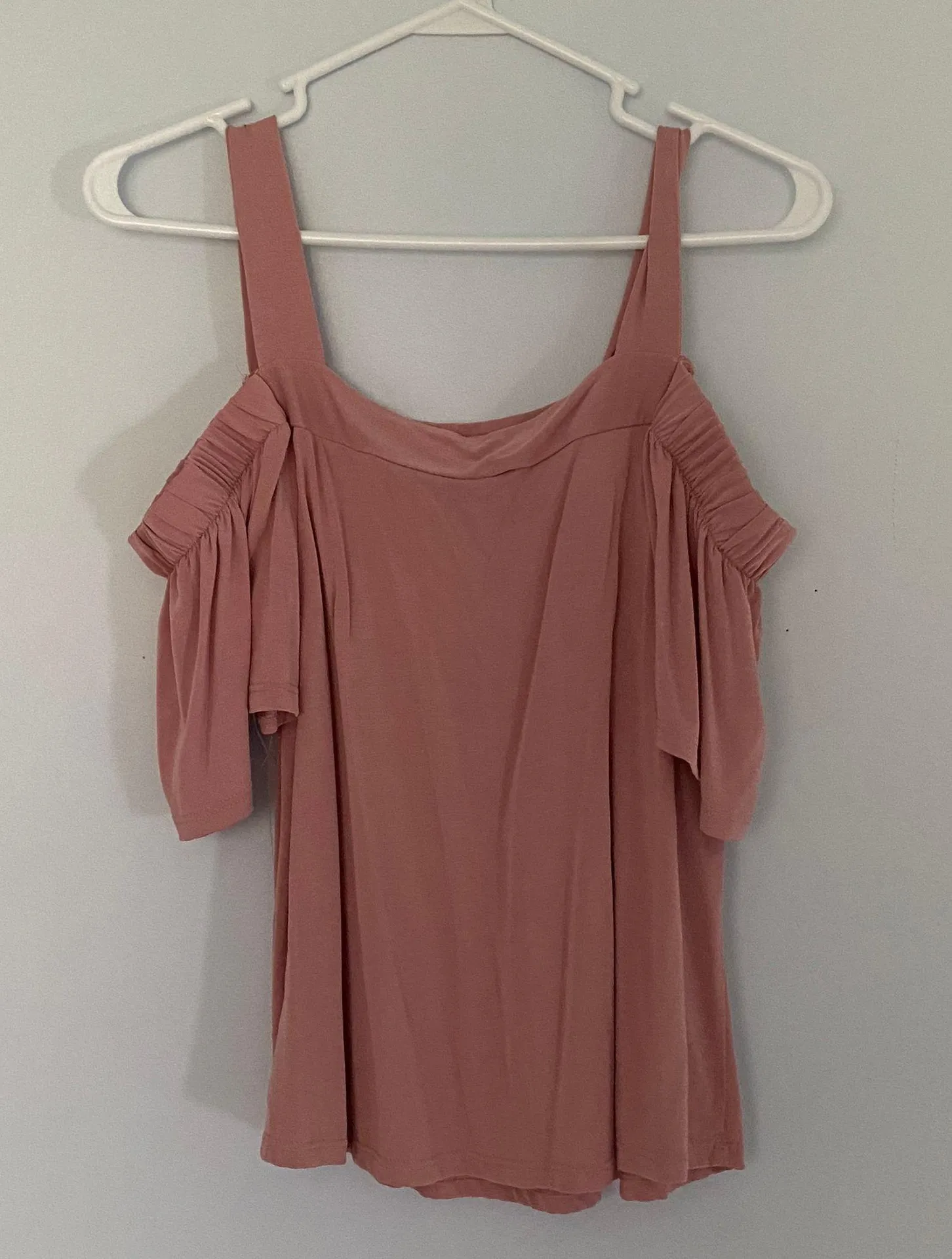 Ayla Cold Shoulder Blouse Top - Image 2