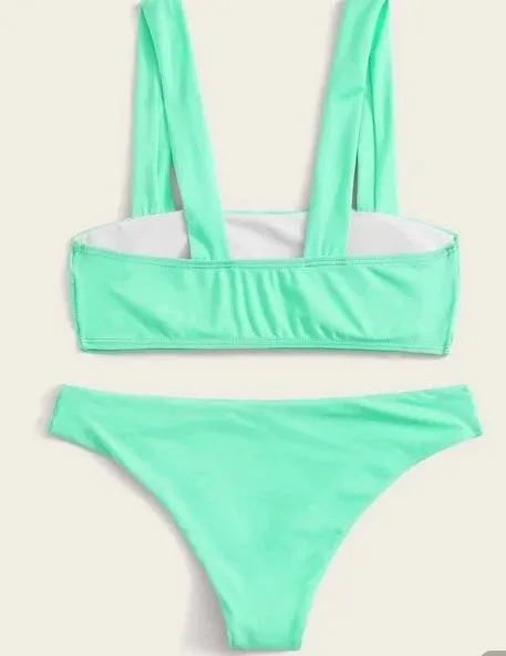 SheIn Green Bikini Set - Image 2