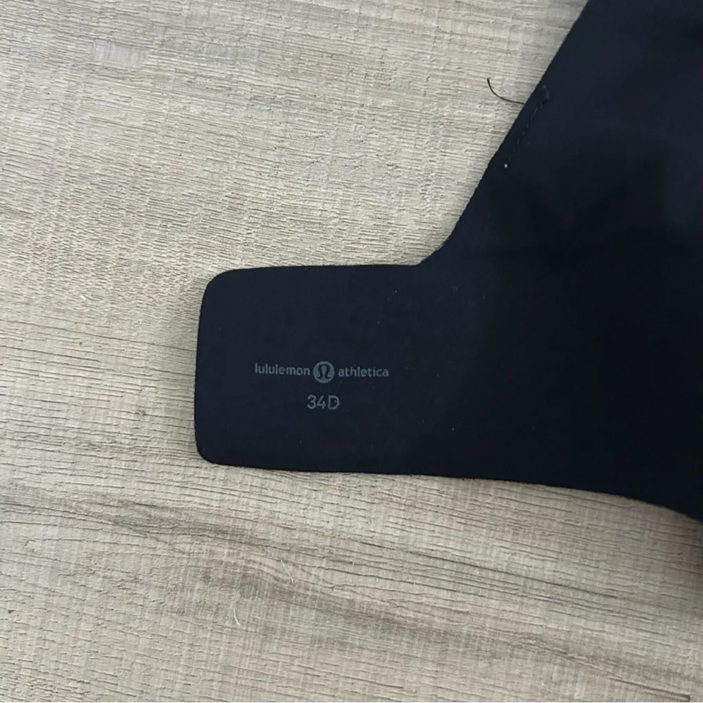 Lululemon  Like Nothing Bra Landscape Spanish Rose Black 34D - Image 5