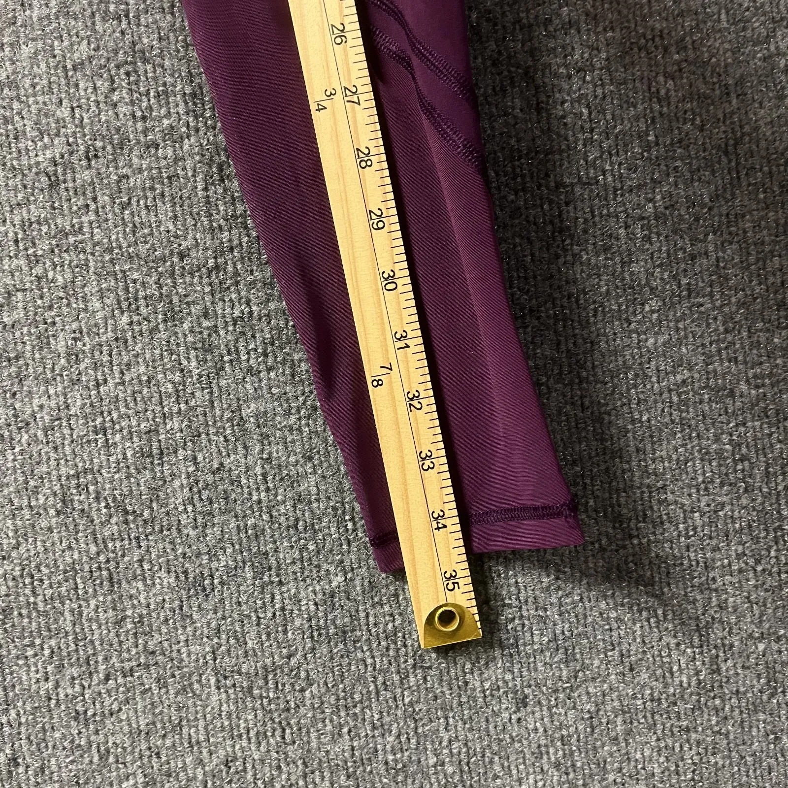 Victoria's Secret Sport Leggings Womens Small Purple Mesh Detail Workout Yoga‎ - Image 6