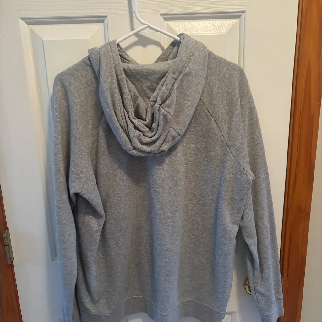 Nike  Women’s Heather Gray Hoodie - Image 3