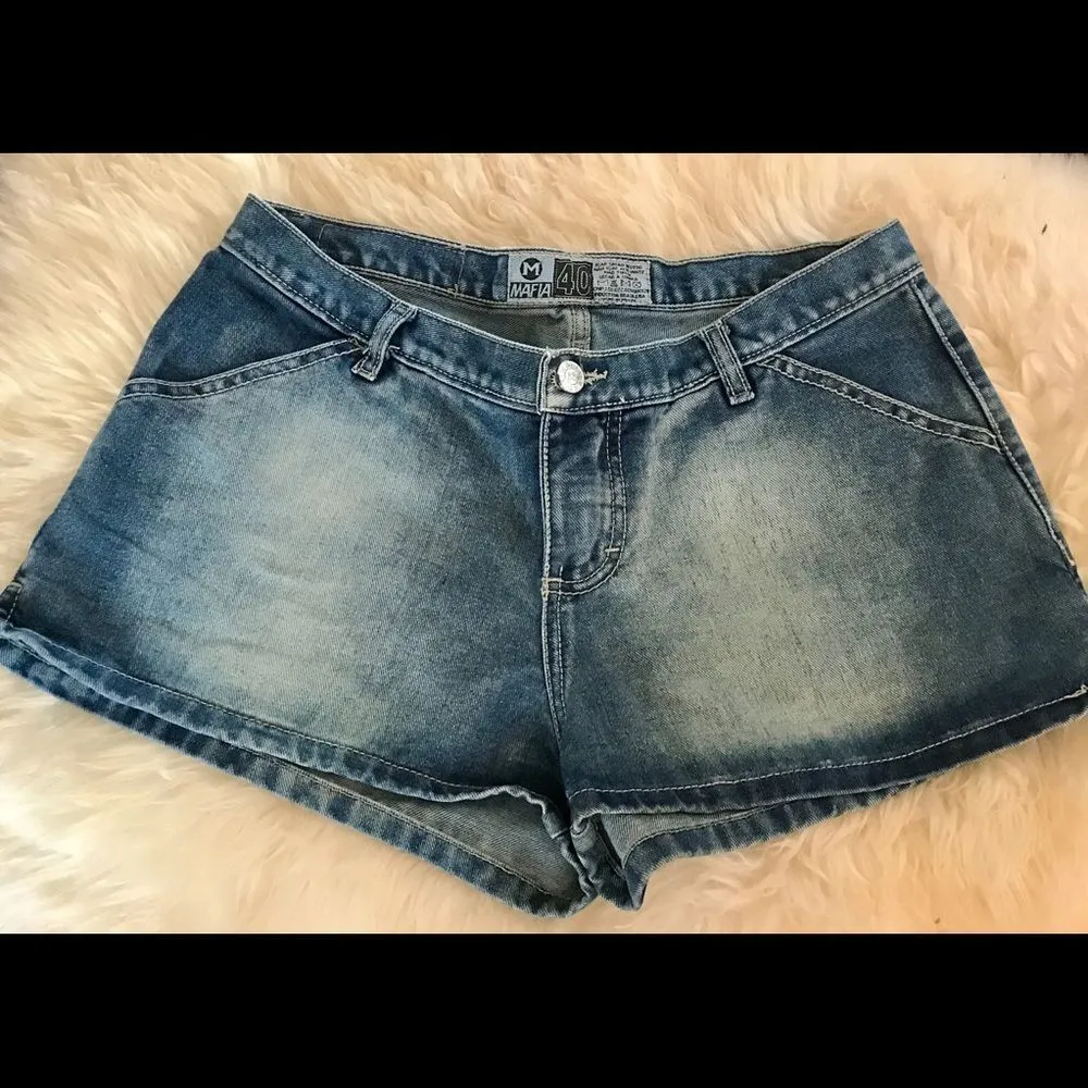Mafia Denim‎ Shorts Blue Size undefined - Image 2