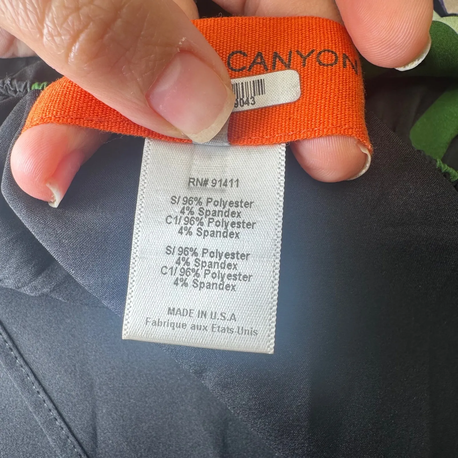 Clover  Canyon colorful patterned‎ jumpsuit straight leg black pink large - Image 8