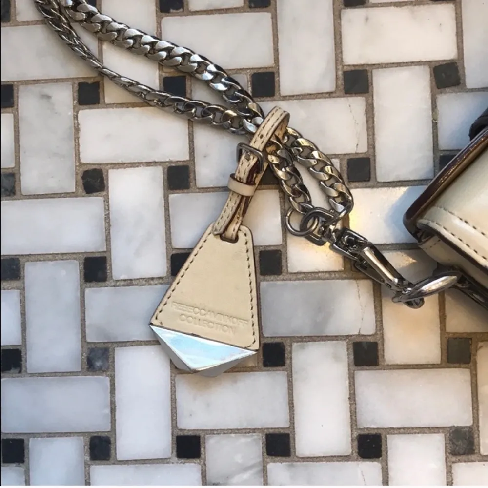 Rebecca Minkoff Clutch Colorblock Crossbody Box Purse Handbag - Image 5