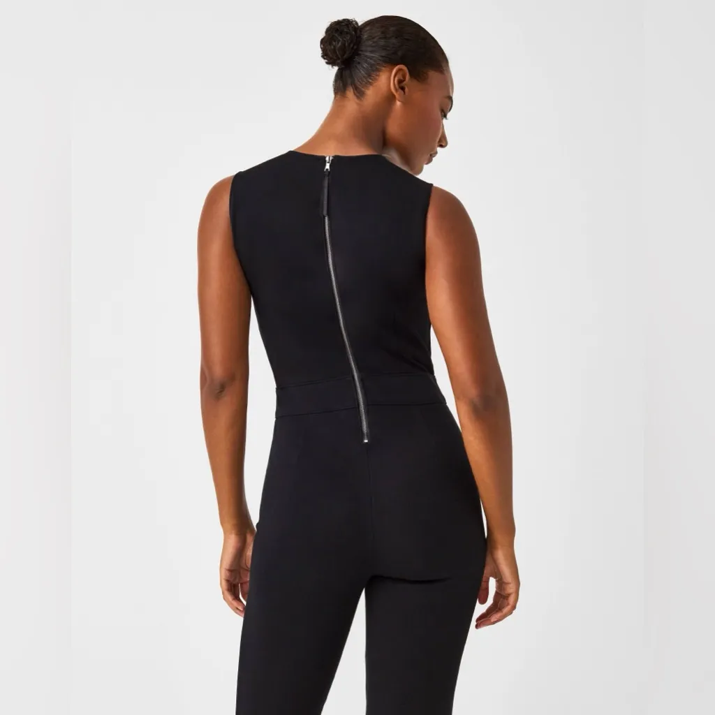 Spanx The Perfect Sleeveless Wide-Leg JumpsuIt - Image 6