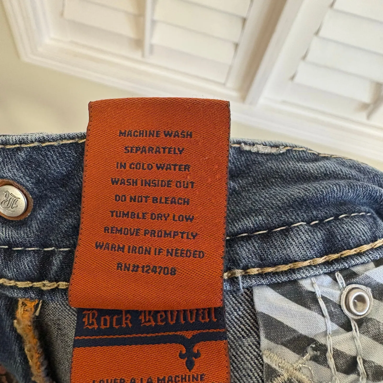 Rock Revival Betty Capris‎ Size 26 - Image 9