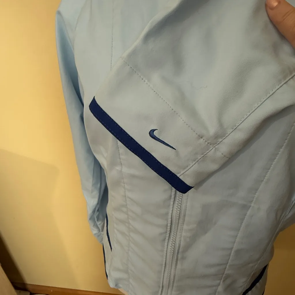 Nike Navy and Light Blue Jacket - Image 10
