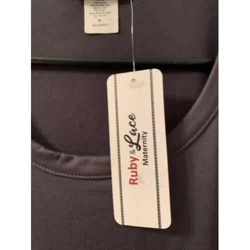 Ruby & Lace MOM EST 2021 Women's Maternity Top Shirt Size Medium - Image 4