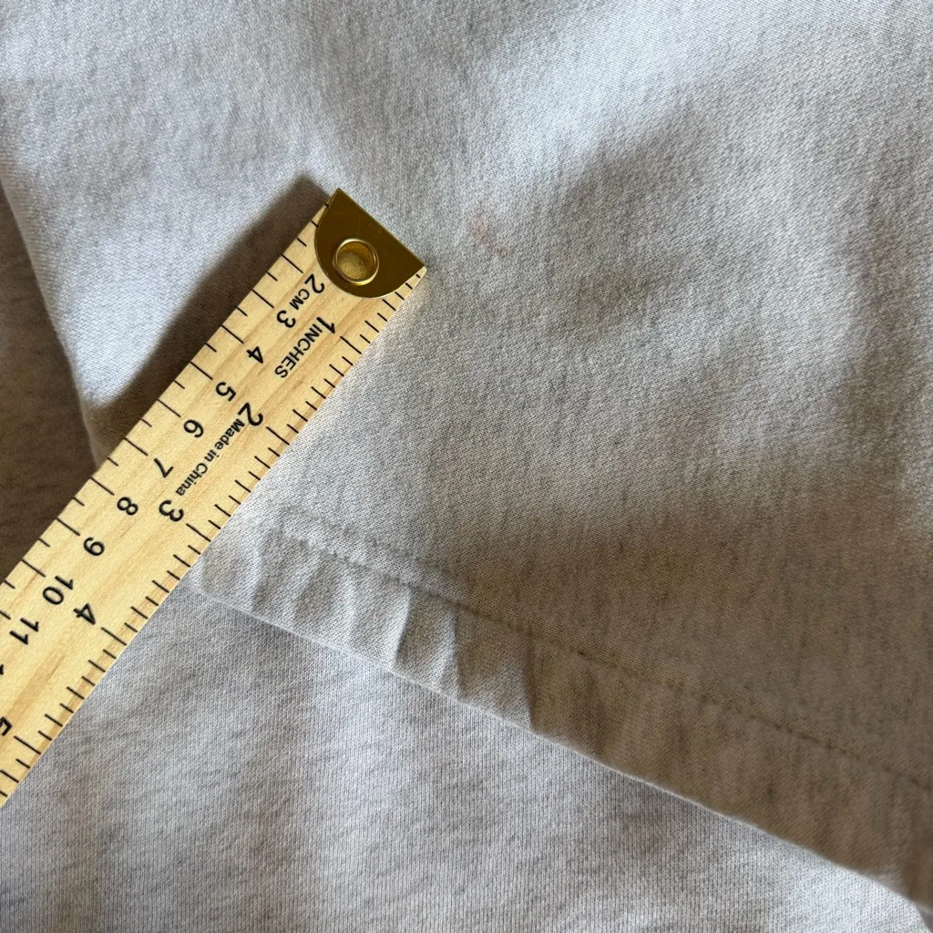 White Fox Vol. 3 Grey Hoodie Sweatshirt S/M Pullover Puffy Print Athleisure - Image 10