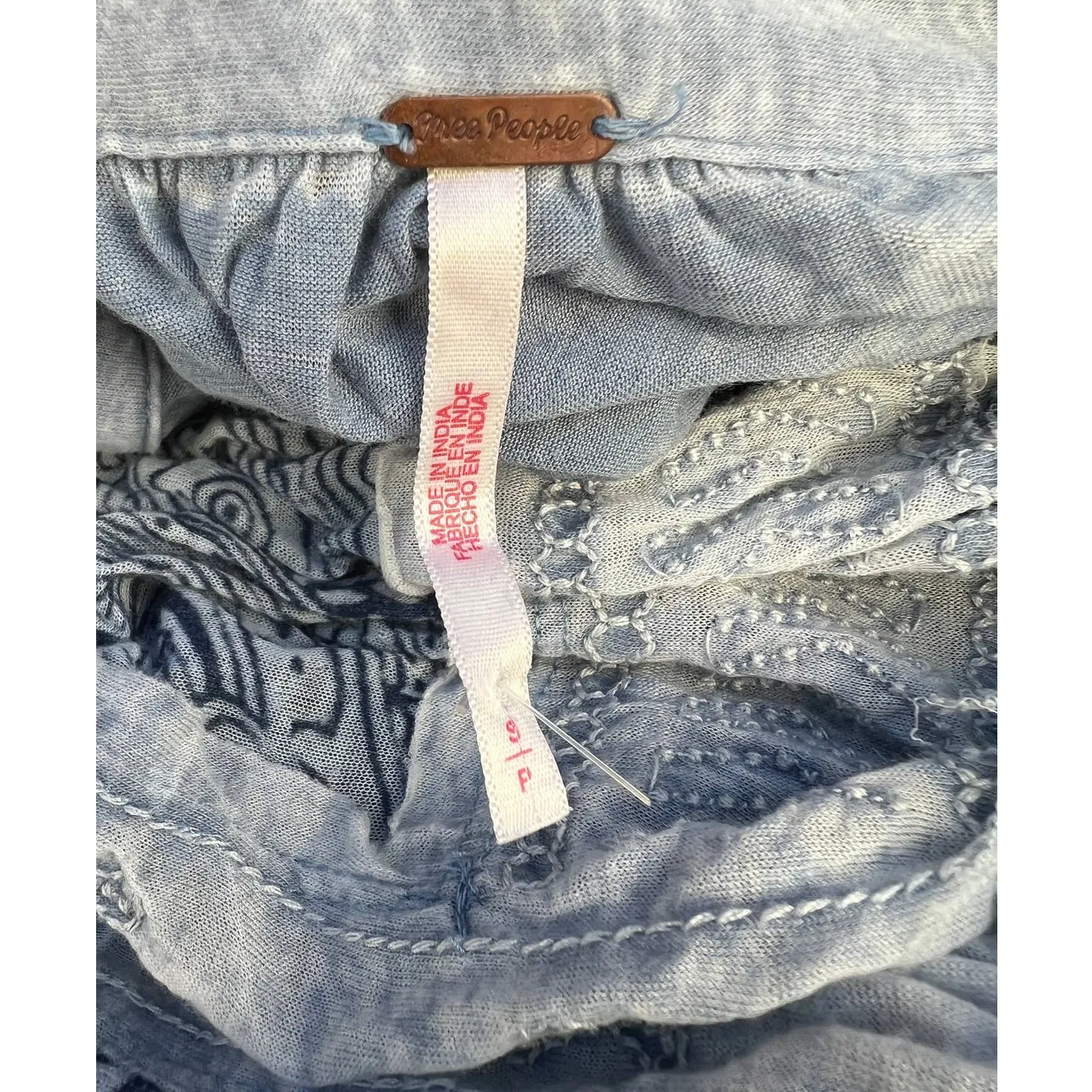 Free People Oh My Mix Print Long Sleeve Dress Duster Size Small - Image 10