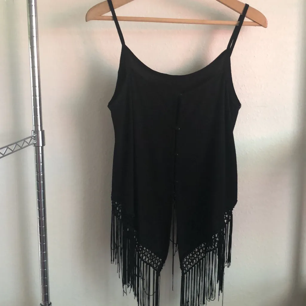 Painted Threads  Spaghetti strap Top. - Image 6