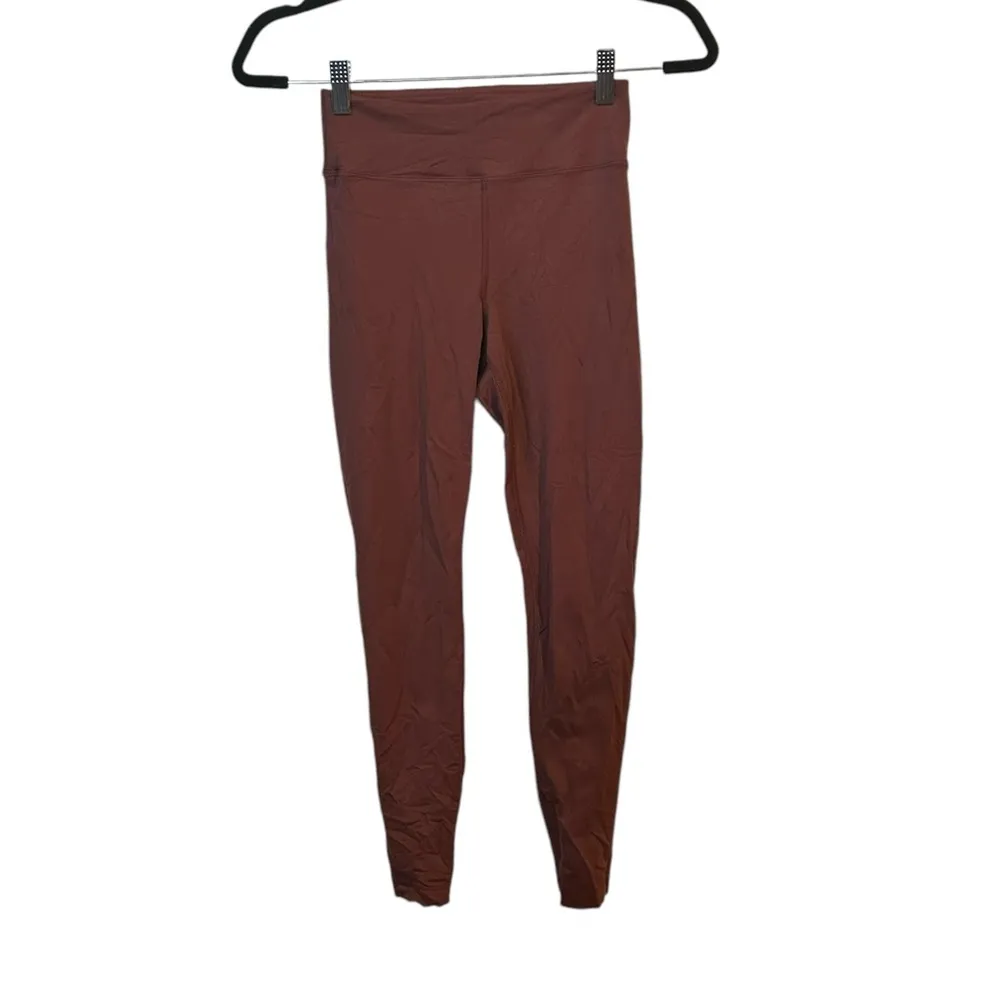 Koral Rust Colored Full Length Yoga Leggings Fitness Activewear Workout Gym. - Image 7