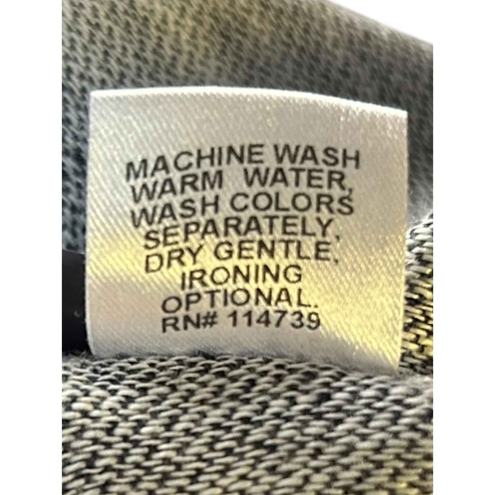 FLAX Linen Blue Gray Button Down Jacket Coat Pockets Women's Small Shacket‎ - Image 6