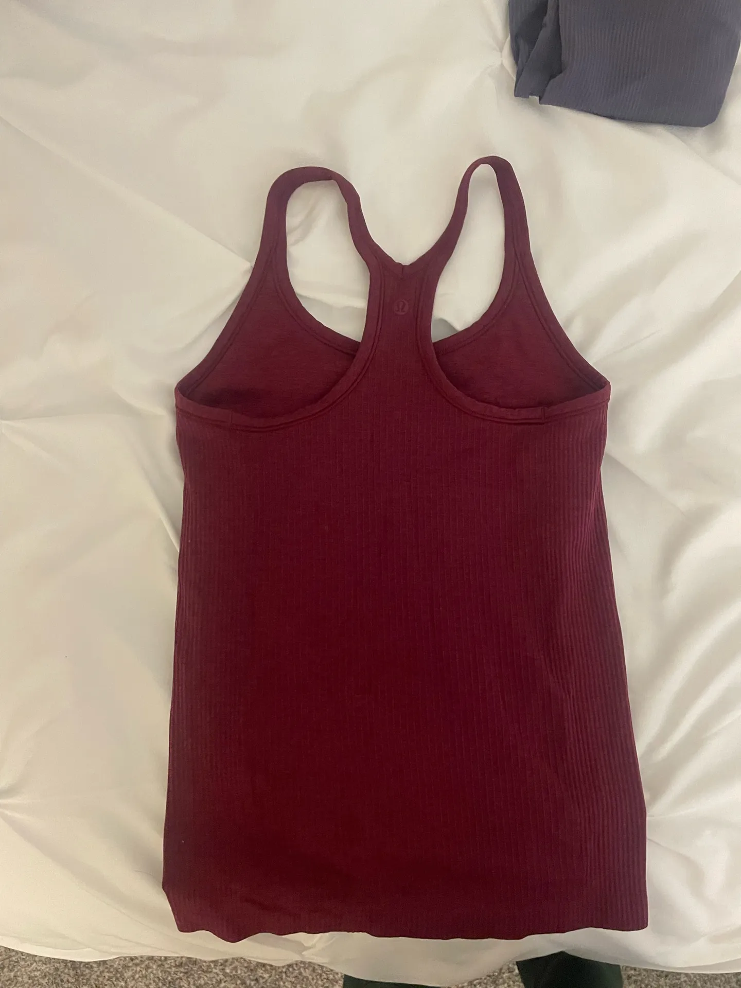 Lululemon Athletica Burgundy Ebb to Street Tank Top - Deep Luxe - Image 4