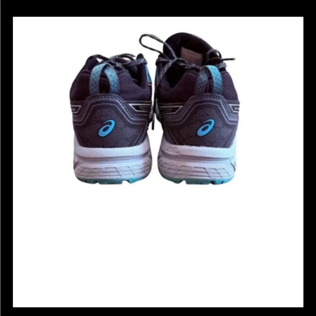 ASICS Gel Venture 7 Women’s Gray Blue Trail Running Shoes Size 8.5 W Sneakers - Image 12