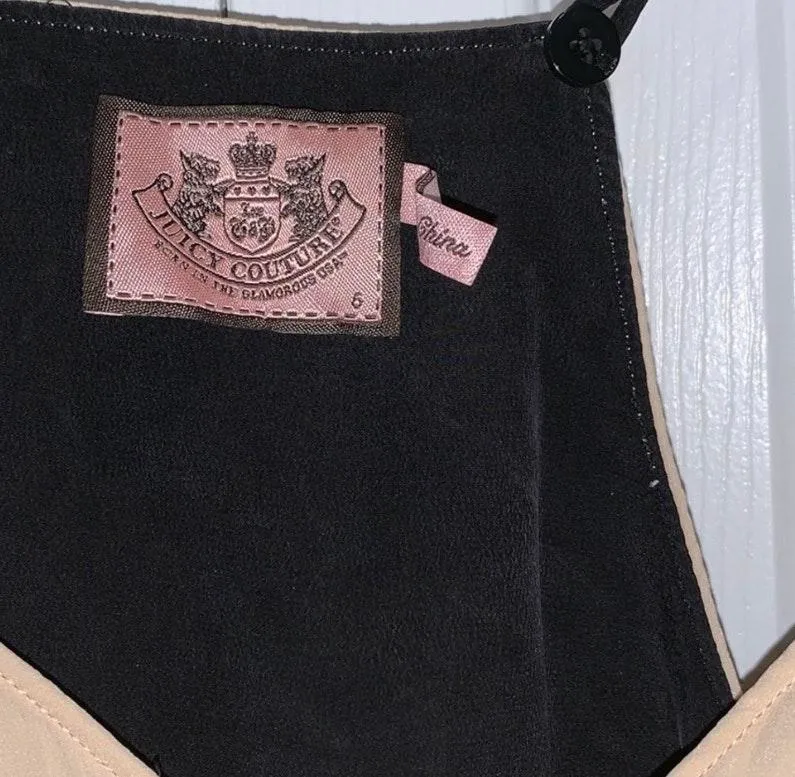 Juicy Couture Black Ruffled Tiered Silk Spaghetti Strap Blouse Cami Top - Image 4