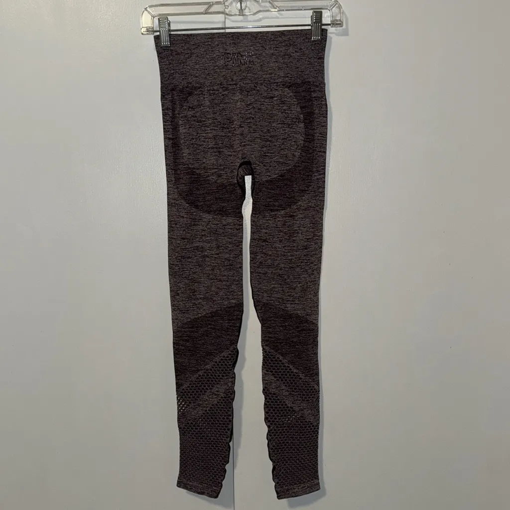 Victoria's Secret PINK Seamless Tight Leggings High Rise Purple Women’s XS - Image 7