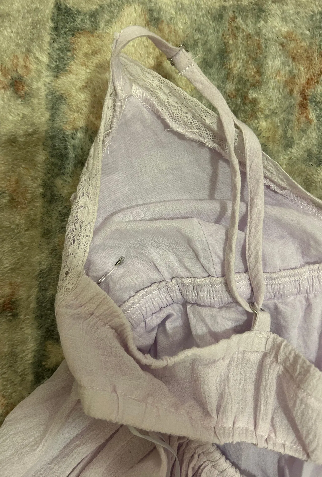 Lilac Mini Dress - Image 6