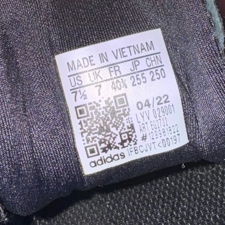 Adidas Skateboarding Suede Sneakers Black White Stripes Low Top Casual Shoes - Image 4