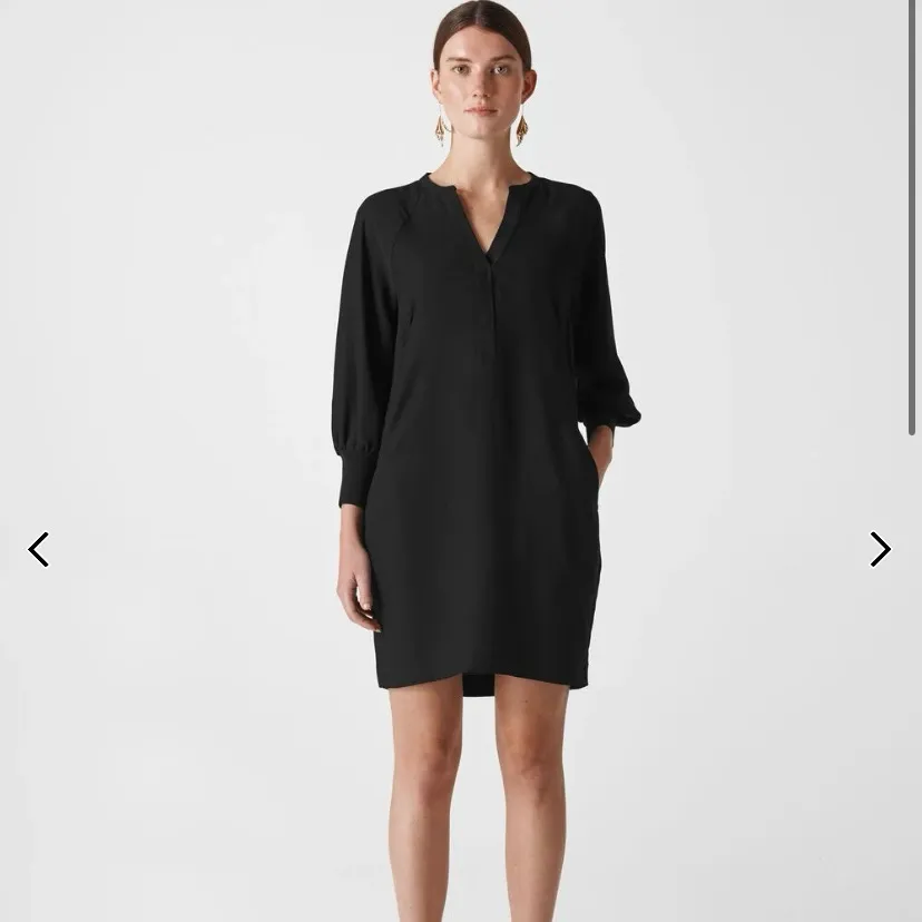 Whistles Zeta Rib Cuff Dress V - Image 11