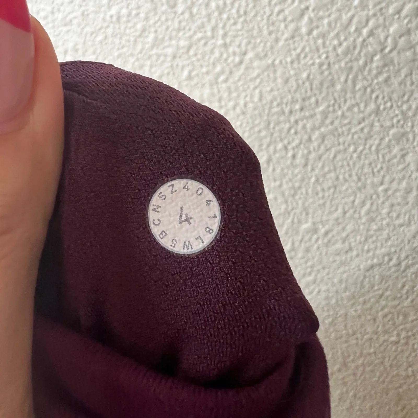 Lululemon Ready to Rulu 4 Burgundy High - Image 8