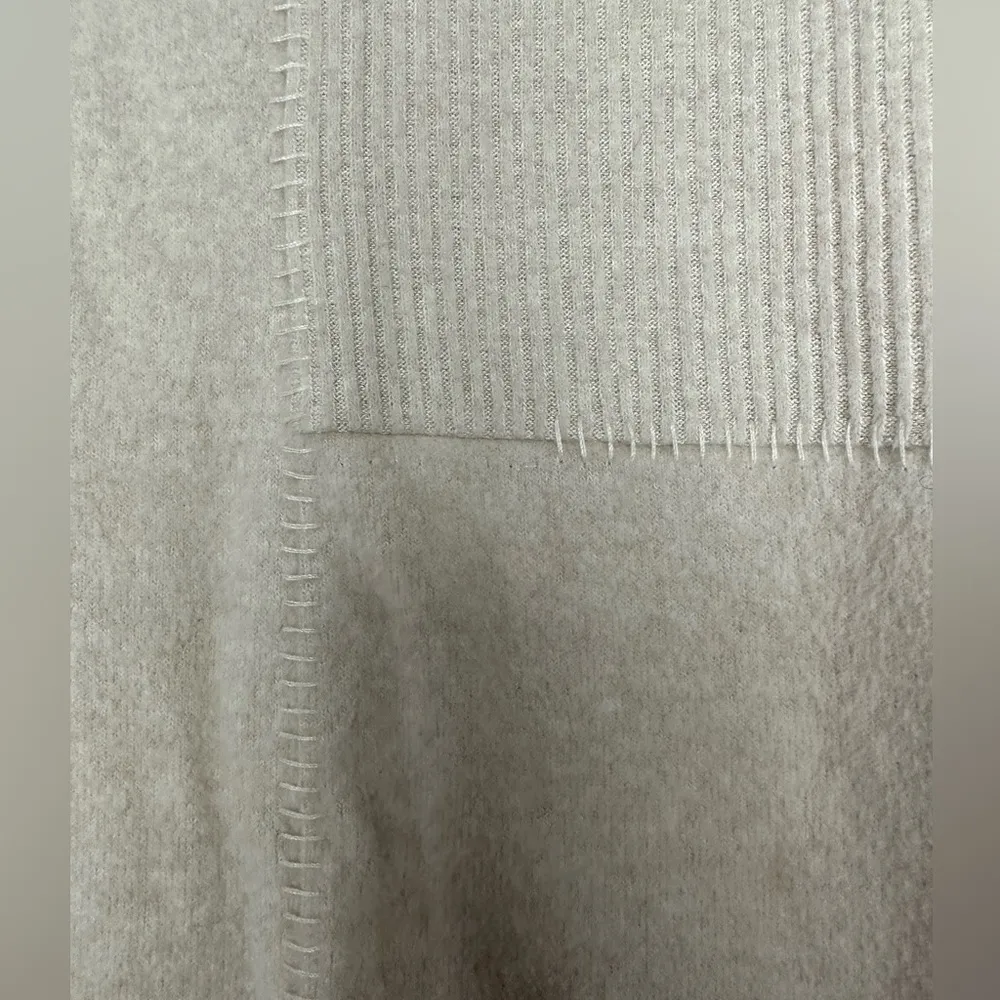 Anthropologie Saturday Sunday Light Pink Cream Long Sleeve Sweater Lace … - Image 7