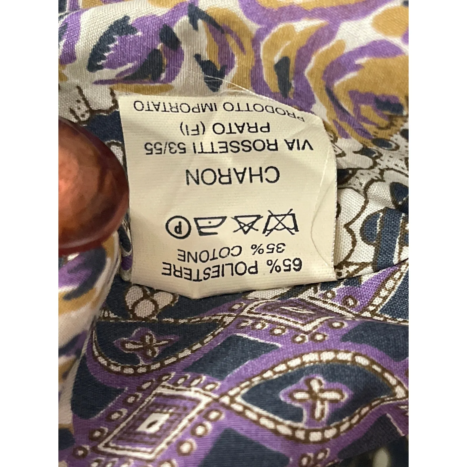 Charon Women's Orange Oversized Collared Long Sleeve Trench Coat Jacket Size S - Image 4