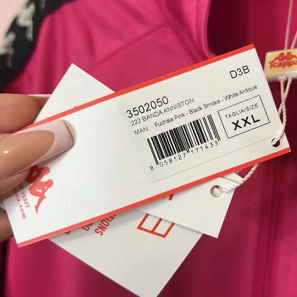 Kappa Women's 222 Banda Wanniston Track Jacket. Size XXL - Image 6