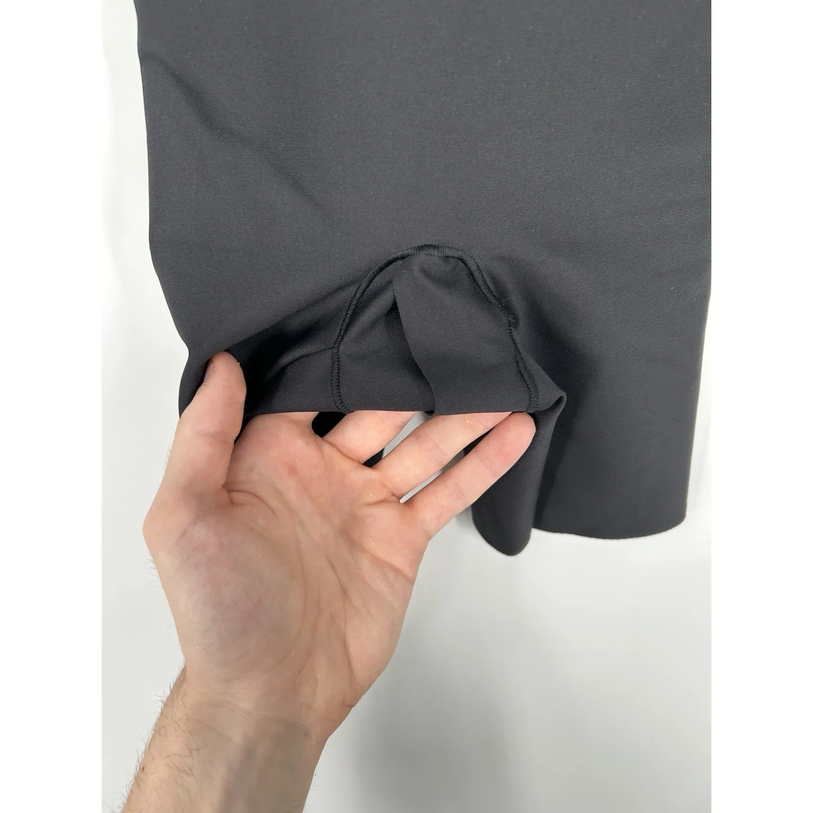 Skims Body Shorts Sculpt High Waisted Rise Mid Thigh Onyx‎ Butt Lifting Small - Image 6