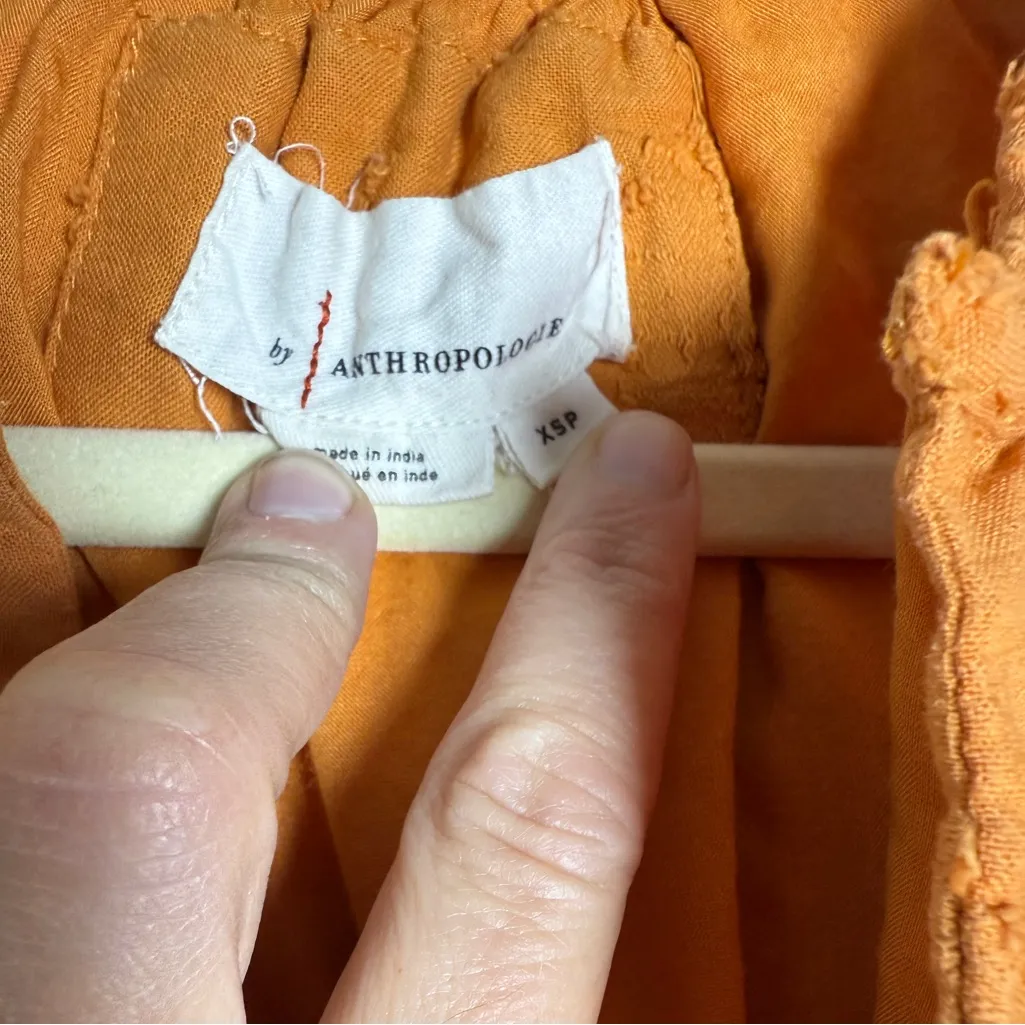 Anthropologie The Somerset Textured Mini Dress X-small Petite - Image 10