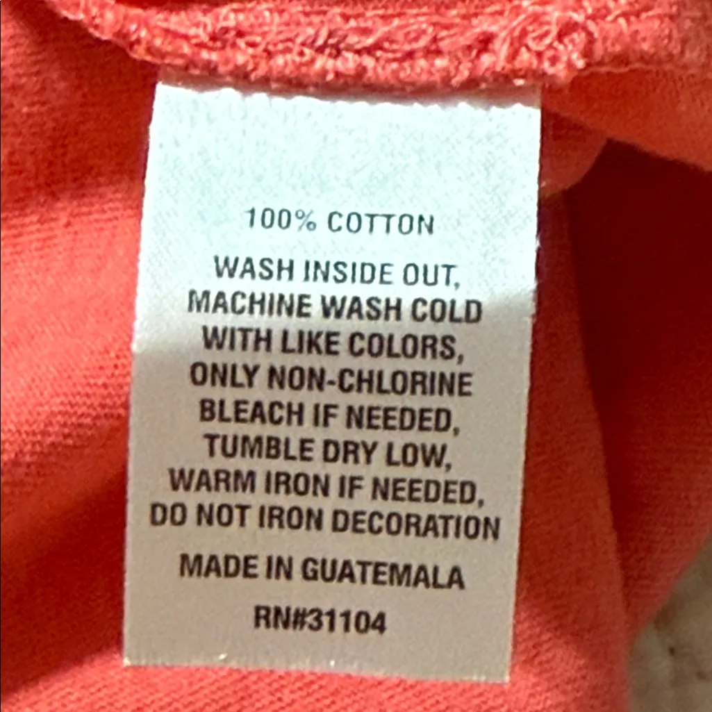 ZELOS women’s size XL long sleeve t-shirt CORAL GO HARD OR GO HOME active casual - Image 5