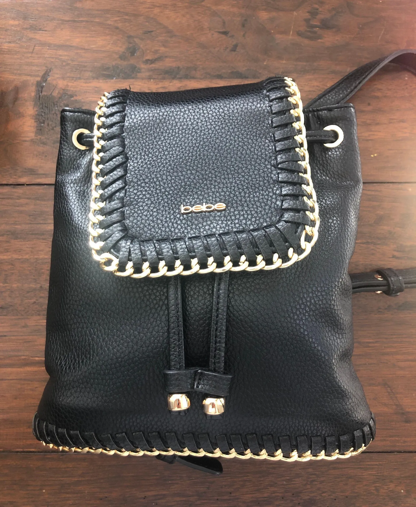 Bebe Mini  Black Backpack - Image 4
