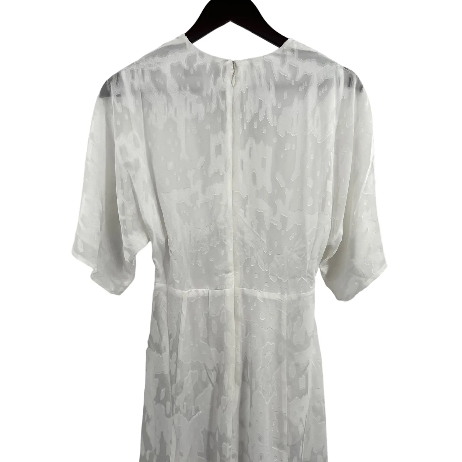 HUTCH White Maxi Dress Cutout‎ Size 4 New - Image 11