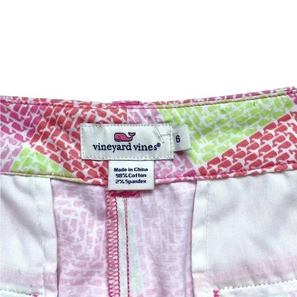Vineyard Vines  Neon Patchwork Whale Shorts - Image 2