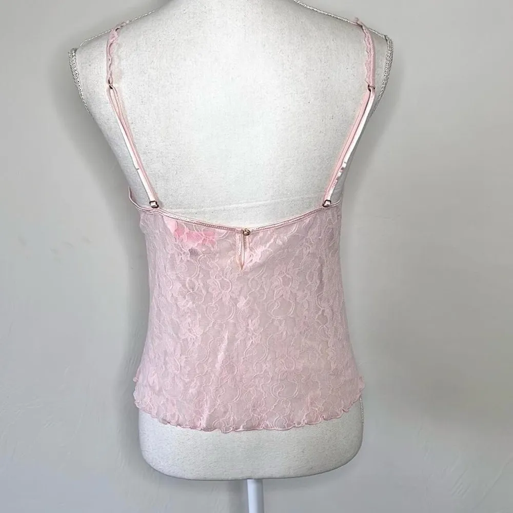 Y2K Victoria’s Secret Mesh Cami - Image 6