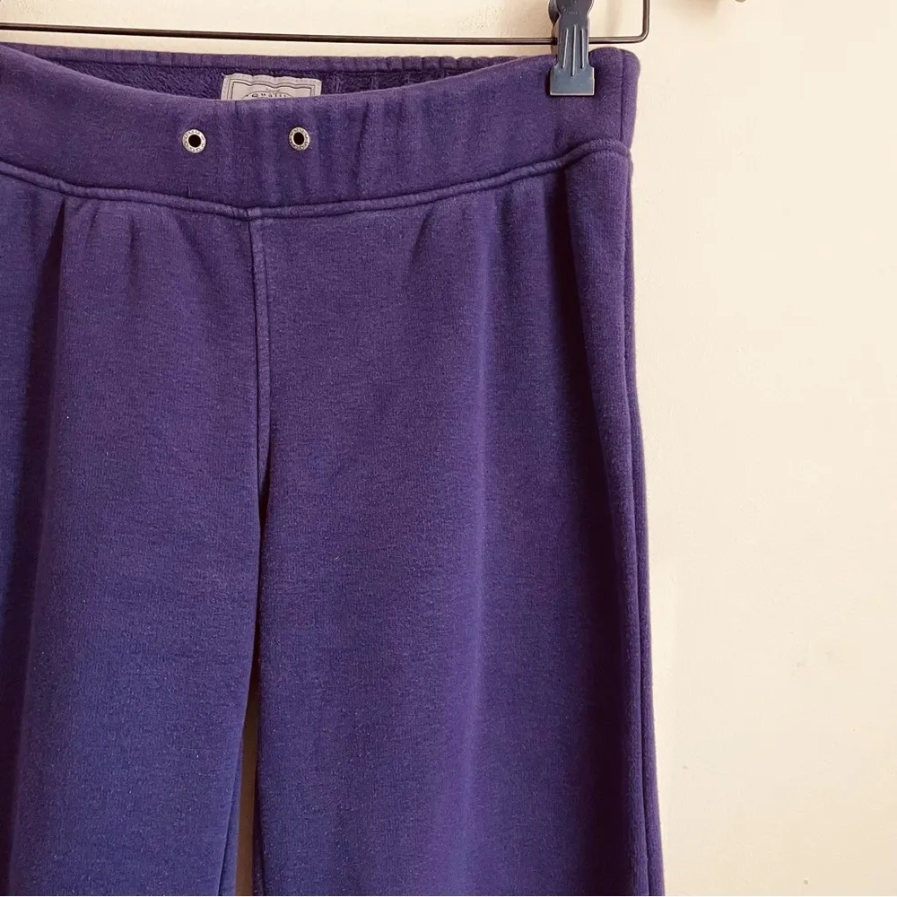 Ugg Straight Leg Terry Fleece Lined Purple Sweatpants size S - Image 12