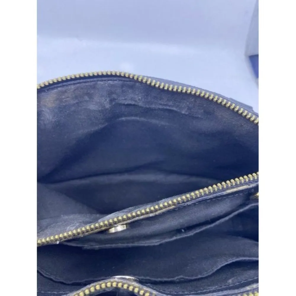 Coach Carryall Mini Brooke Light Goldblack Leather Cross Body Bag - Image 5