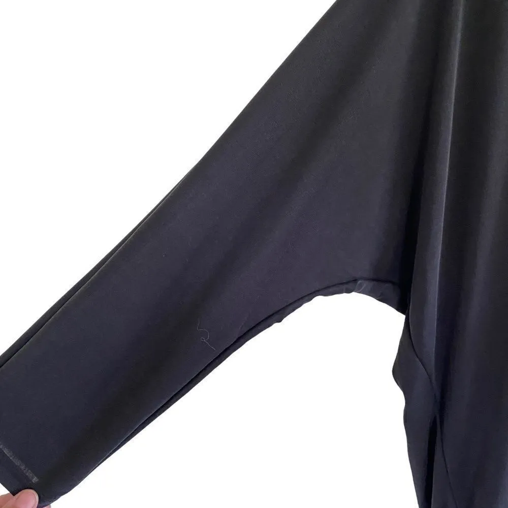 blue/Grey Nordstrom black long sleeve drop sleeve medium Black - Image 3