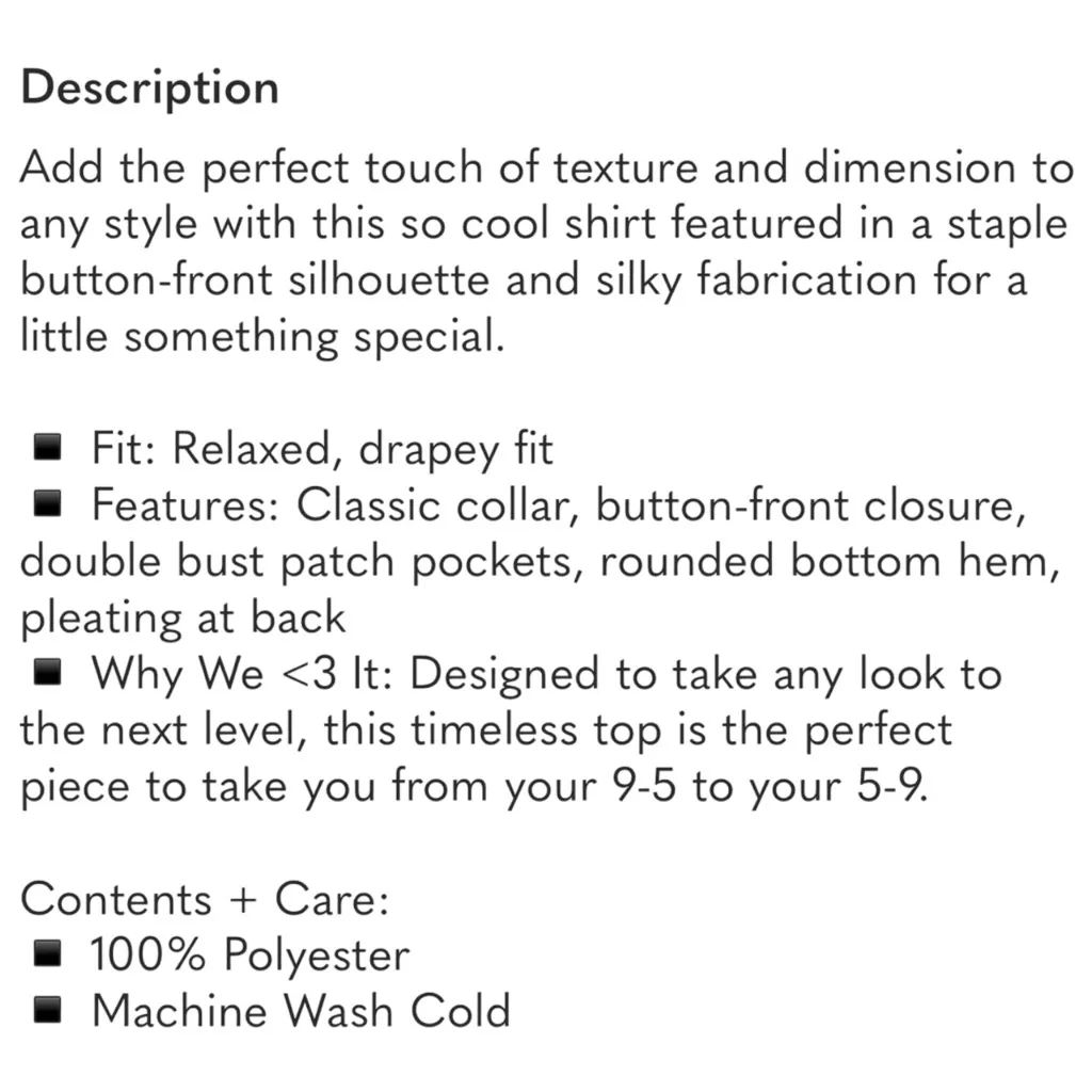 Free People Satin Witchy Shooting For The Moon Button Down Shirt Black Large - Image 15