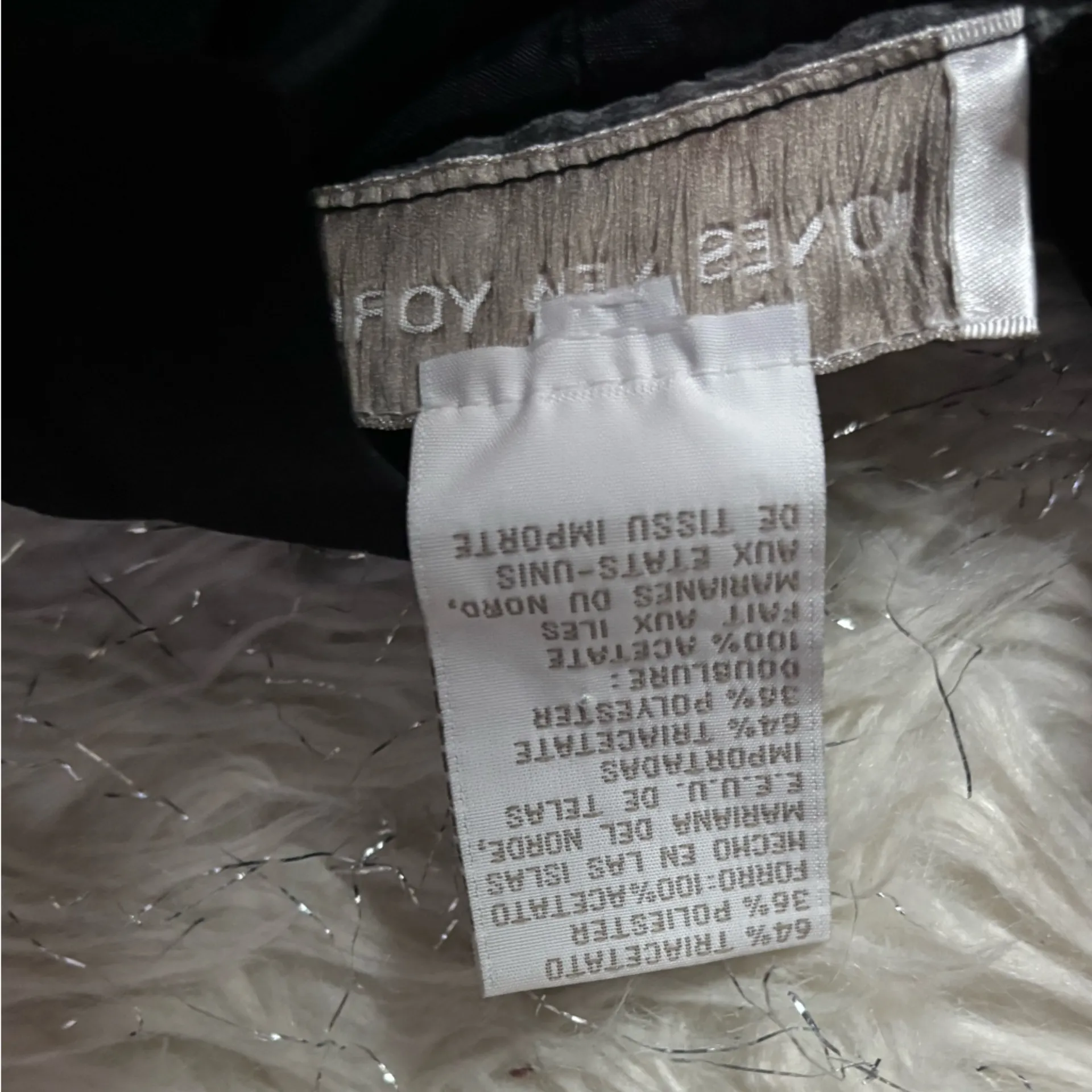 Jones New York Platinum Black Women’s Dress Pants Size 12 - Image 6