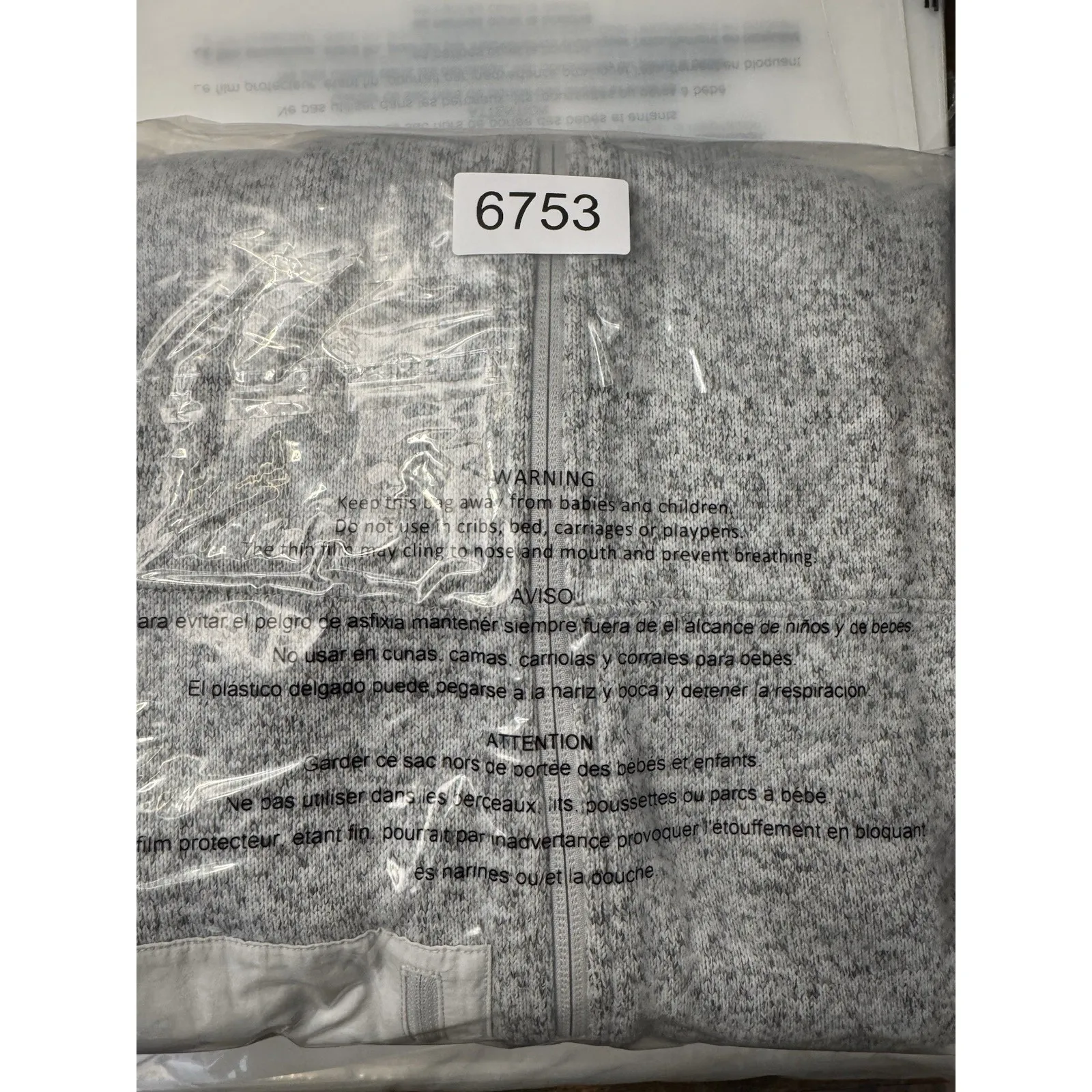 L.L. Bean Women's Sweater Fleece Full Zip Long Vest XL Regular Sailcloth Gray - Image 10